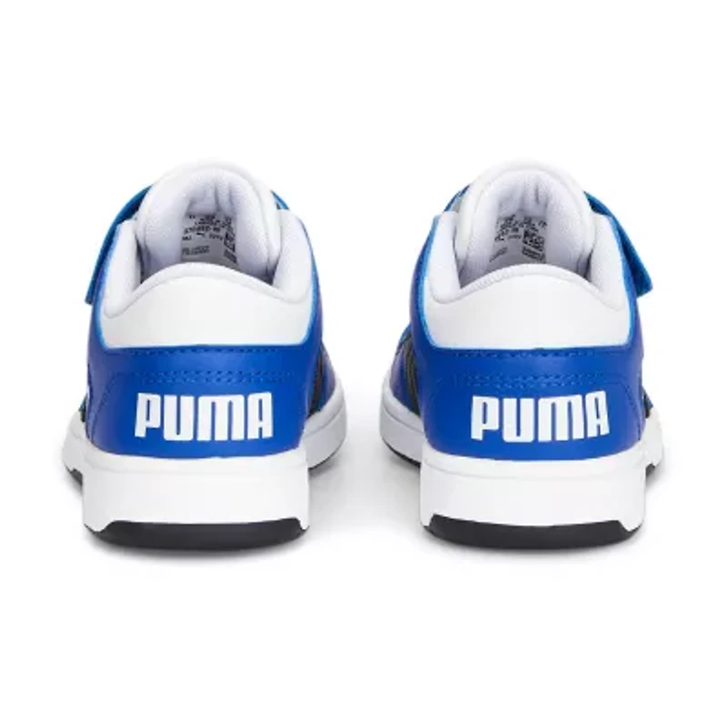 PUMA Rebound Layup Lo Little Kid Boys Basketball Shoes