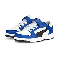 PUMA Rebound Layup Lo Little Kid Boys Basketball Shoes