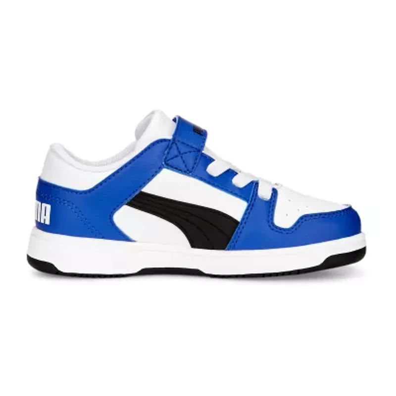 PUMA Rebound Layup Lo Little Kid Boys Basketball Shoes