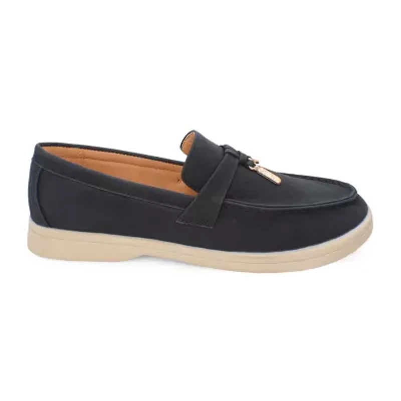 Yoki Carol-10 Womens Round Closed Toe Loafers
