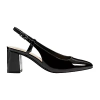 Unisa Hayney Womens Pointed Closed Toe Block Heel Pumps