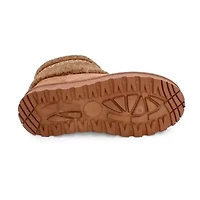Yoki Womens Carly Flat Heel Booties