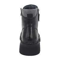 Yoki Womens Ambrea-06 Block Heel Booties