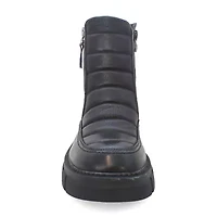 Yoki Womens Ambrea-06 Block Heel Booties