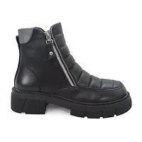 Yoki Womens Ambrea-06 Block Heel Booties