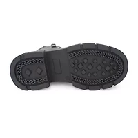 Yoki Womens Ambrea-06 Block Heel Booties