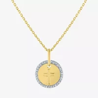 YES, PLEASE! 2-pc. Diamond-Accent Necklace Set in 14K Gold Over Silver