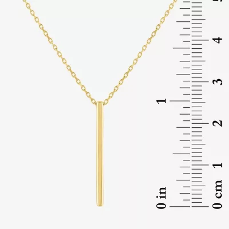 YES, PLEASE! 2-pc. Diamond-Accent Bar Necklace Set in Sterling Silver or 14K Gold Over Silver