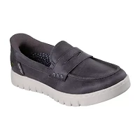 Skechers Bobs Hands Free Slip-Ins Arch Comfort  Sunfest Womens Moc Closed Toe Slip-On Shoe