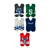Womens Breathable Multi-Pack 5 Pair Lilo & Stitch Low Cut Socks