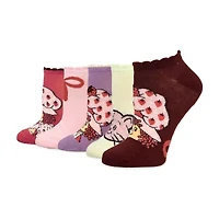 Womens Breathable Multi-Pack 5 Pair Low Cut Socks