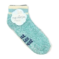 Cozy Low Cut Womens Multi-Pack 3 Pair Slipper Socks