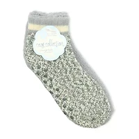 Cozy Low Cut Womens Multi-Pack 3 Pair Slipper Socks