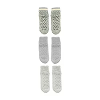 Cozy Low Cut Womens Multi-Pack 3 Pair Slipper Socks