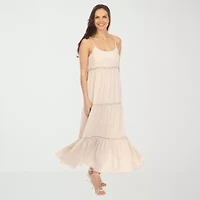 White Mark Womens Sleeveless Sundress