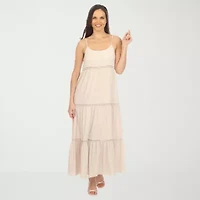 White Mark Womens Sleeveless Sundress