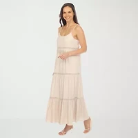 White Mark Womens Sleeveless Sundress