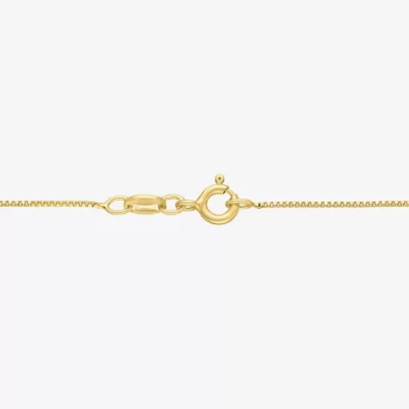 Womens Gemstone Sterling Silver Pear Pendant Necklace