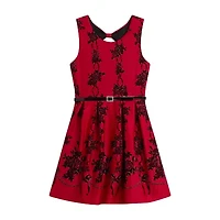 Knit Works Big Kid Girls Floral 2-pc. Dress Set