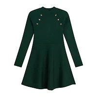 by&by girl Big Kid Girls Long Sleeve Sweater Dress