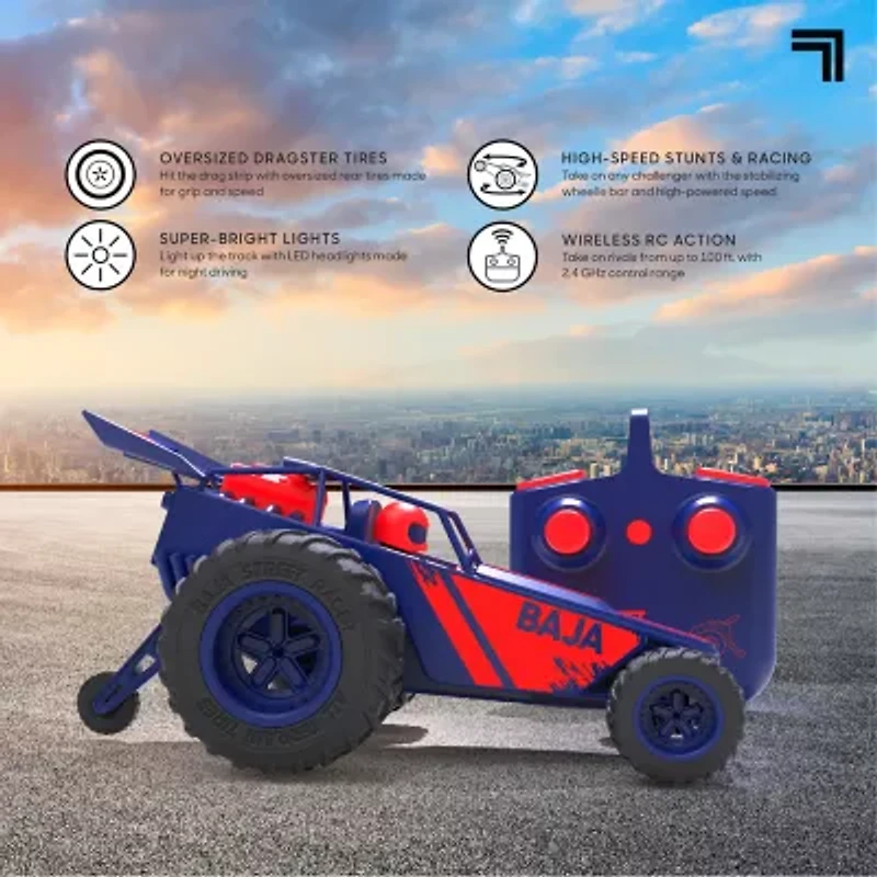 Sharper Image Baja Street Racer Rc 2-pc. Car