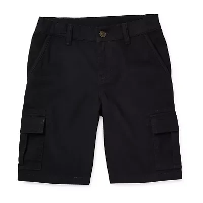 Thereabouts Little & Big Kid Boys Stretch Fabric Adjustable Waist Cargo Short