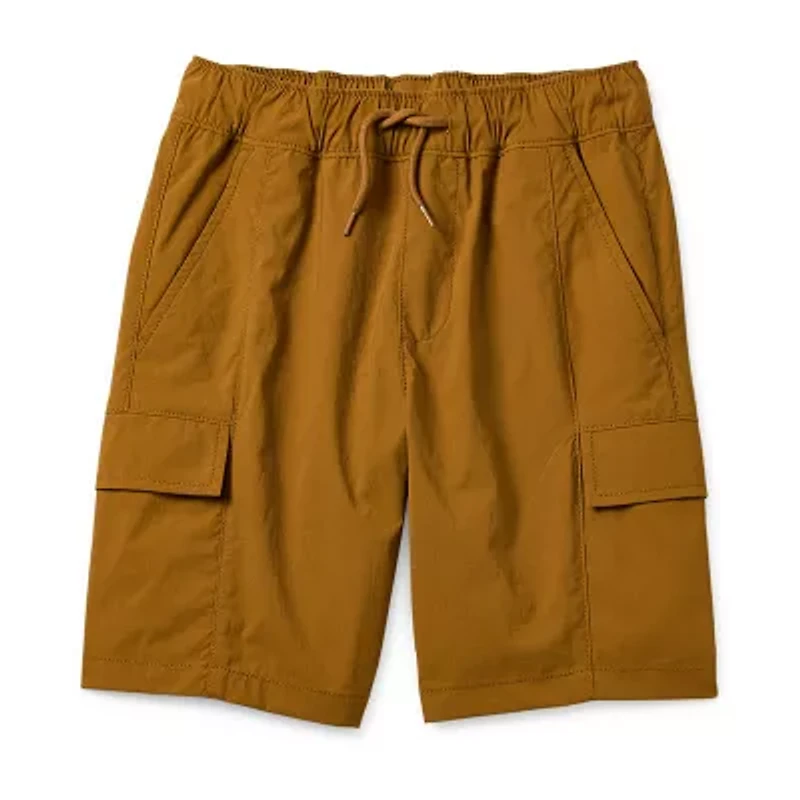 Thereabouts Pull-On Little & Big Kid Boys Stretch Fabric Adjustable Waist Cargo Short