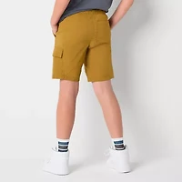 Thereabouts Pull-On Little & Big Kid Boys Stretch Fabric Adjustable Waist Cargo Short