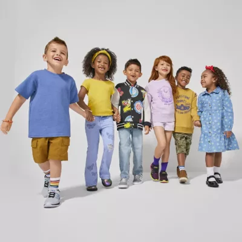 Thereabouts Pull-On Little & Big Kid Boys Stretch Fabric Adjustable Waist Cargo Short