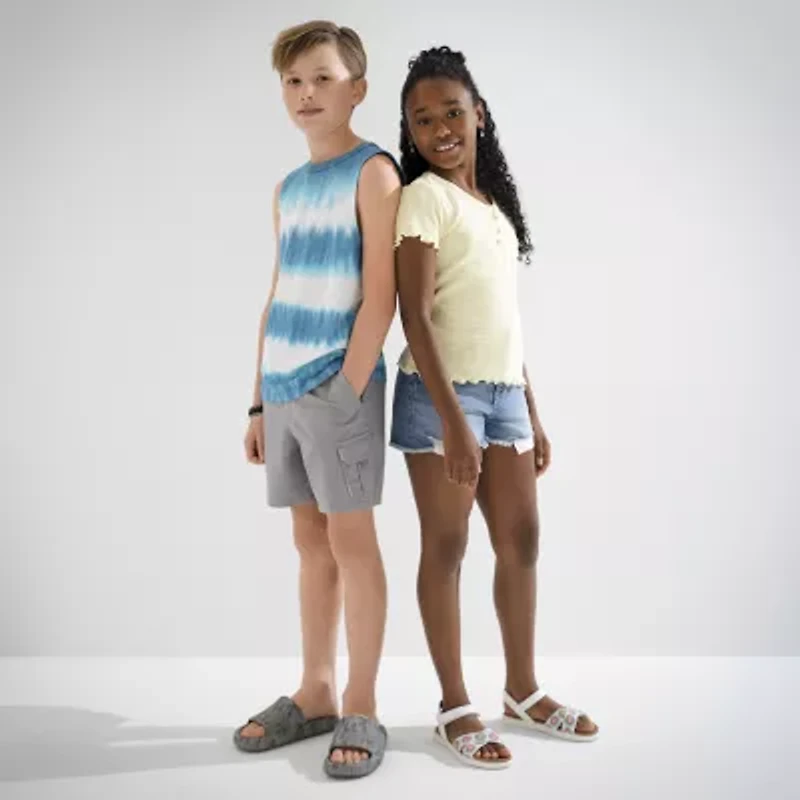 Thereabouts Pull-On Little & Big Kid Boys Husky Adjustable Waist Cargo Short