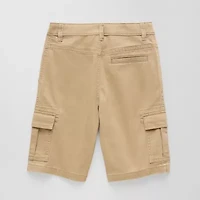 Thereabouts Little & Big Kid Boys Husky Stretch Fabric Adjustable Waist Cargo Short
