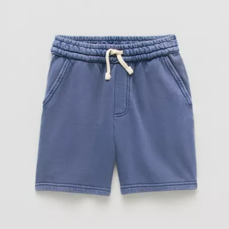 Thereabouts Fleece Pull-On Little & Big Kid Boys Adjustable Waist Jogger Short