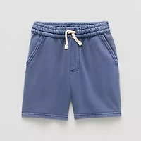 Thereabouts Fleece Pull-On Little & Big Kid Boys Adjustable Waist Jogger Short