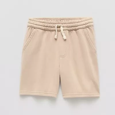 Thereabouts Fleece Pull-On Little & Big Kid Boys Adjustable Waist Jogger Short