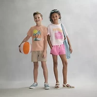 Thereabouts Fleece Pull-On Little & Big Kid Boys Adjustable Waist Jogger Short