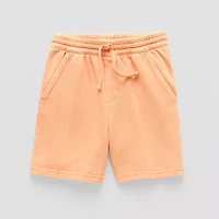 Thereabouts Fleece Pull-On Little & Big Kid Boys Adjustable Waist Jogger Short