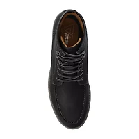 Vance Co Mens Zeus Block Heel Chelsea Boots