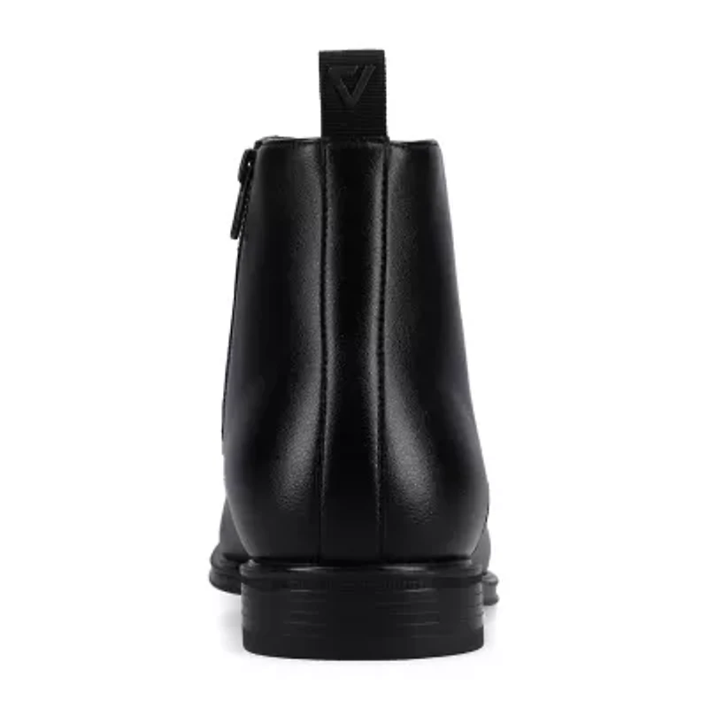 Vance Co Mens Block Heel Chelsea Boots