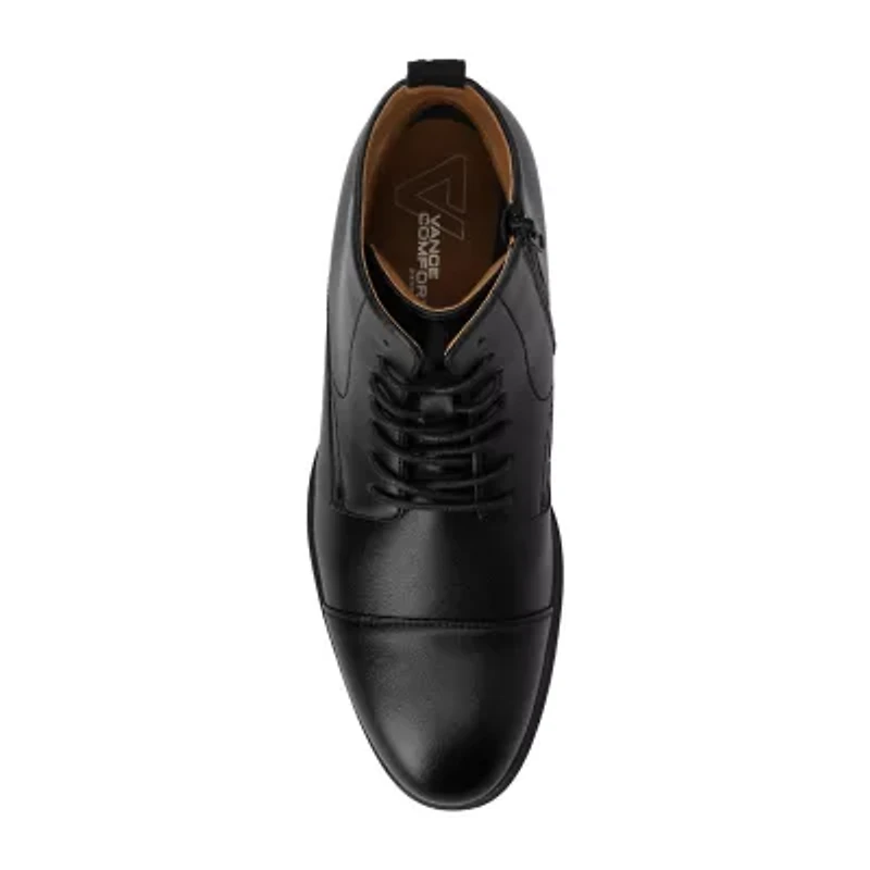 Vance Co Mens Block Heel Chelsea Boots