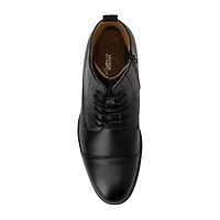 Vance Co Mens Block Heel Chelsea Boots