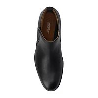 Vance Co Mens Block Heel Chelsea Boots