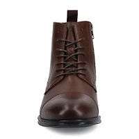 Vance Co Mens Block Heel Chelsea Boots