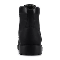 Vance Co Mens Block Heel Combat Boots