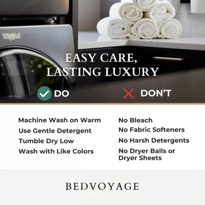 BedVoyage Resort 8-pc. Rayon from Bamboo Bath Towel Set
