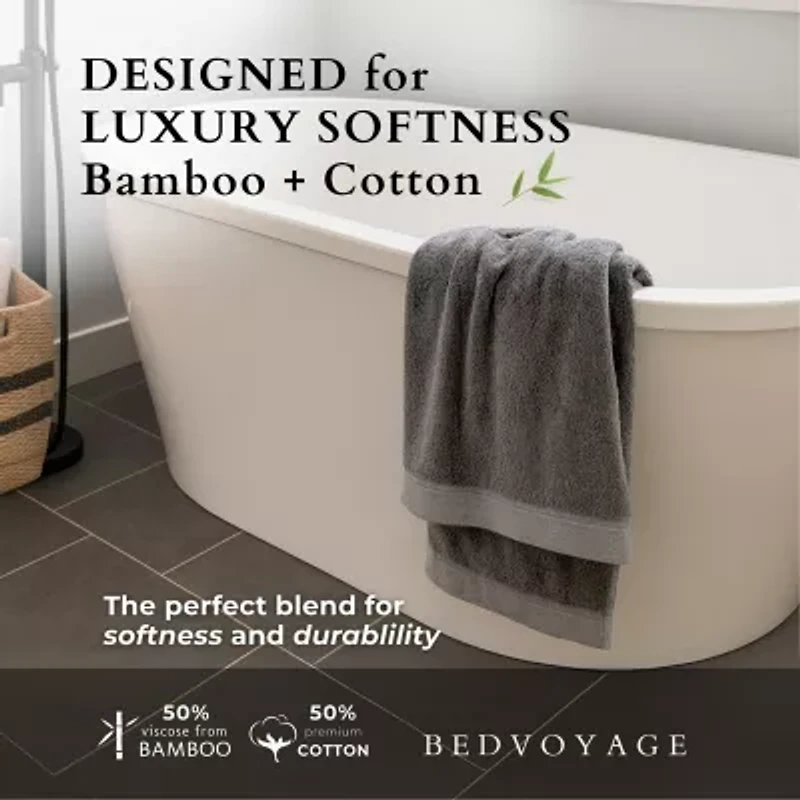 Bedvoyage Cotton & Bamboo Bath Sheet