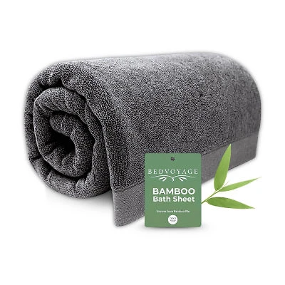 Bedvoyage Cotton & Bamboo Bath Sheet