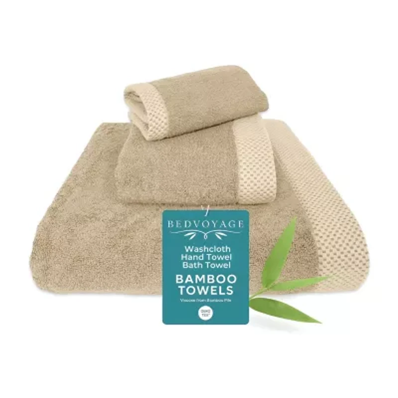 Bedvoyage 3-pc. Solid Bath Towel Set