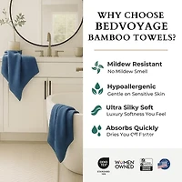 Bedvoyage 3-pc. Solid Bath Towel Set