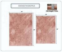 Home Weavers Inc Element 2-pc. Bath Rug Set