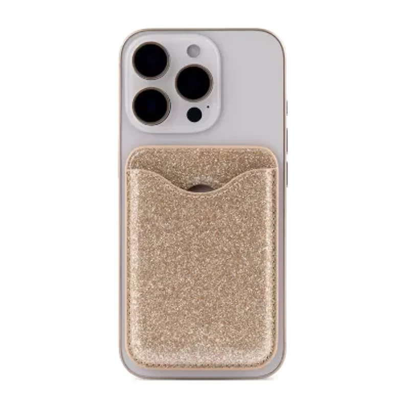 Pink Sky Glitter Magsafe Phone Wallet